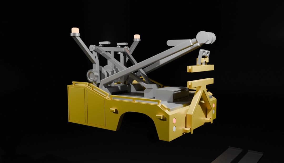 Wrecker Bed for Diecast Truck